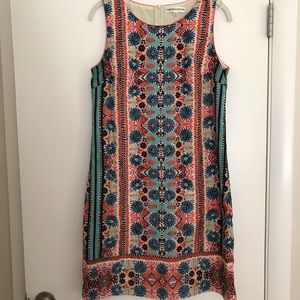 Pattern shift dress